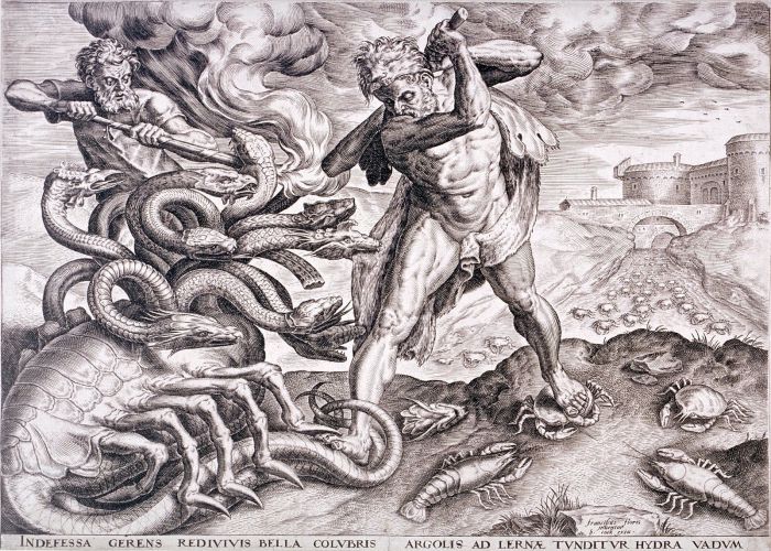 Hercules Killing the Lernean Hydra commons.wikimedia.org