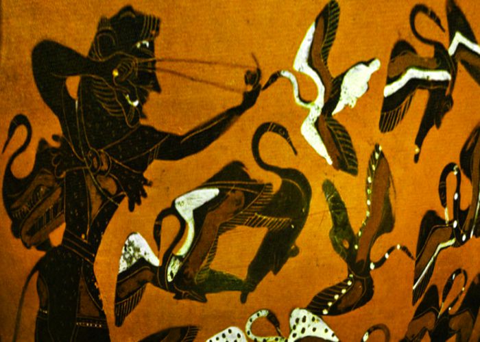 Stymphalian birds eternalgreece