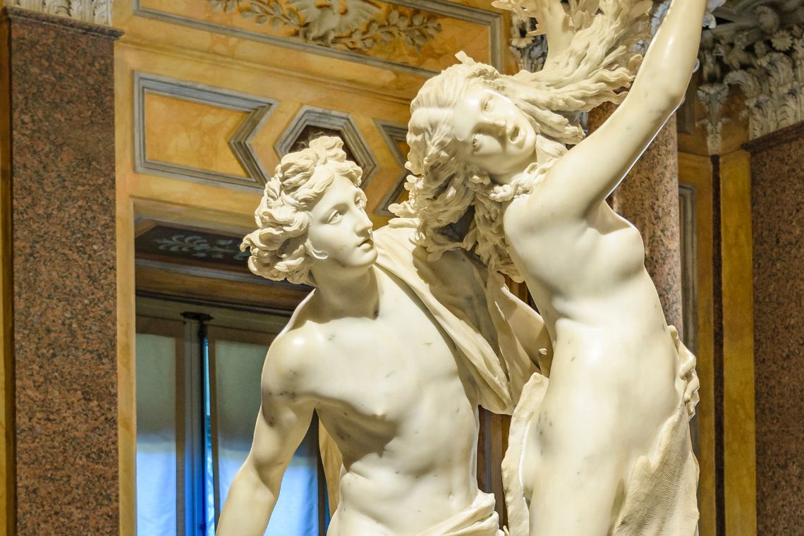 apollo and daphne bernini masterpiece Rome by DanFLCreativo Canva