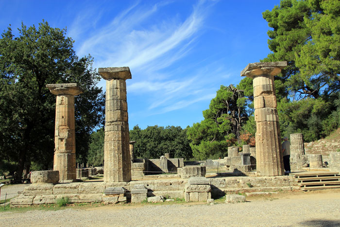 320 Temple of Hera Olympia DP catstail NEW!