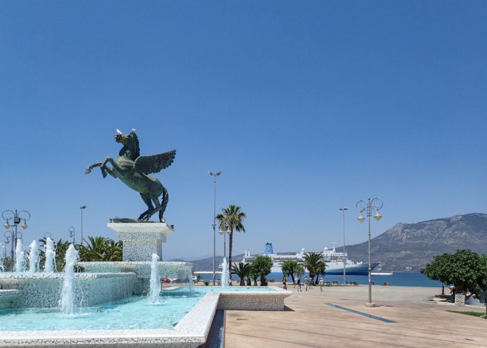 pegasus corinth town Lydia Vero shutterstock